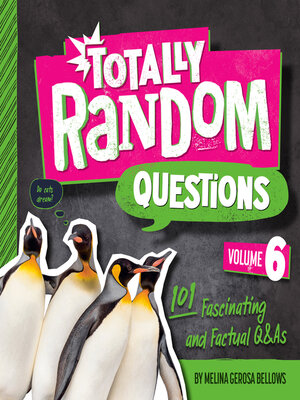 cover image of Totally Random Questions Volume 6